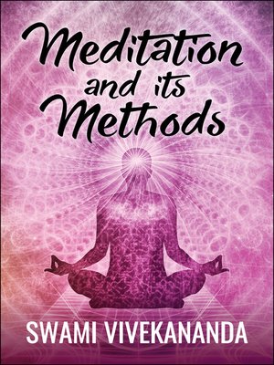 cover image of Meditation and Its Methods